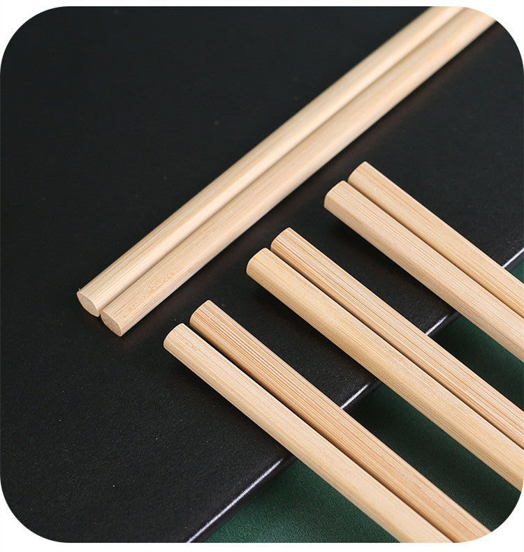 Bambusgeschirr | Karbonisierte Bambus-Essstäbchen 24 cm | Wiederverwendbare Premium-Essstäbchen mit individuellem Logo | Großhandelspreise ab Werk