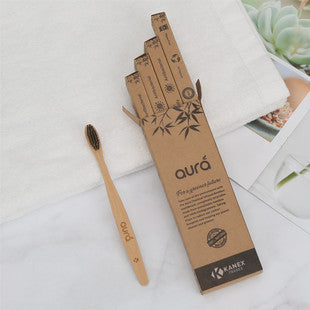 Bamboo Personal Care | Bamboo Toothbrushes | Biodegradable Bamboo Toothbrush Sets – Soft Charcoal Bristles, Eco-Friendly Hotel & Family Packs (8/10/12 pcs) Wholesale EXW