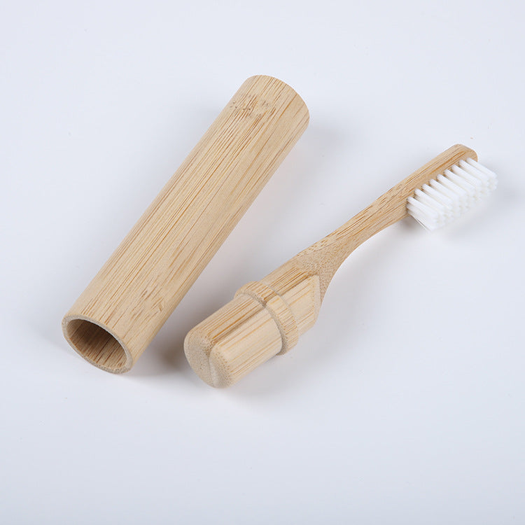 Bamboo Personal Care | Bamboo Toothbrushes | Bamboo Travel Toothbrush with Case – Detachable Eco-Friendly Toothbrush for Hotels & Travel Wholesale EXW