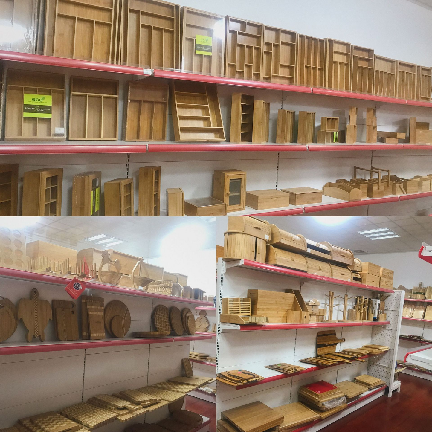 Bamboo Kitchenware | Bamboo Cooking Utensils | Eco-Friendly Bamboo Kitchen Utensils – 10 Types, 30×6cm Cooking Tools, 6-Piece Set Wholesale