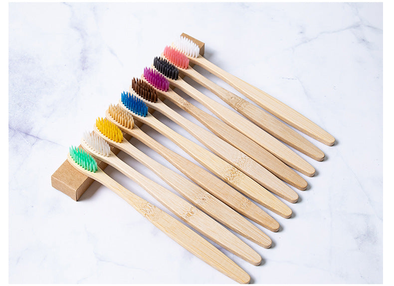 Bamboo Personal Care | Bamboo Toothbrushes | Biodegradable Bamboo Toothbrush Sets – Soft Charcoal Bristles, Eco-Friendly Hotel & Family Packs (8/10/12 pcs) Wholesale EXW