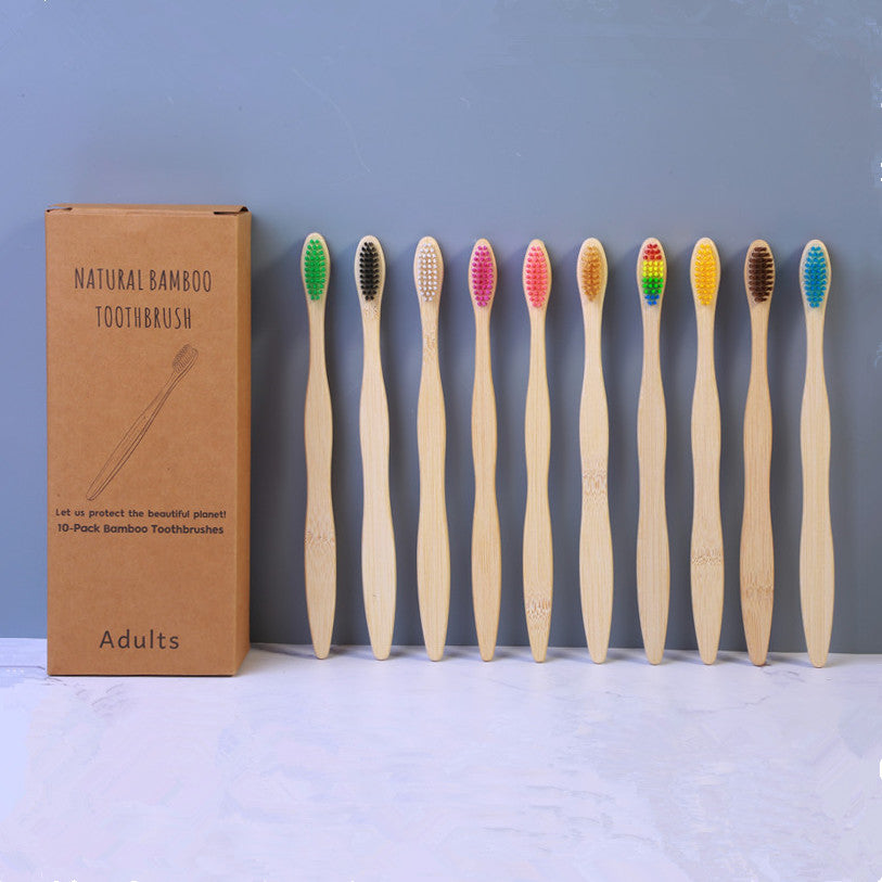 Bamboo Personal Care | Bamboo Toothbrushes | Biodegradable Bamboo Toothbrush Sets – Soft Charcoal Bristles, Eco-Friendly Hotel & Family Packs (8/10/12 pcs) Wholesale EXW
