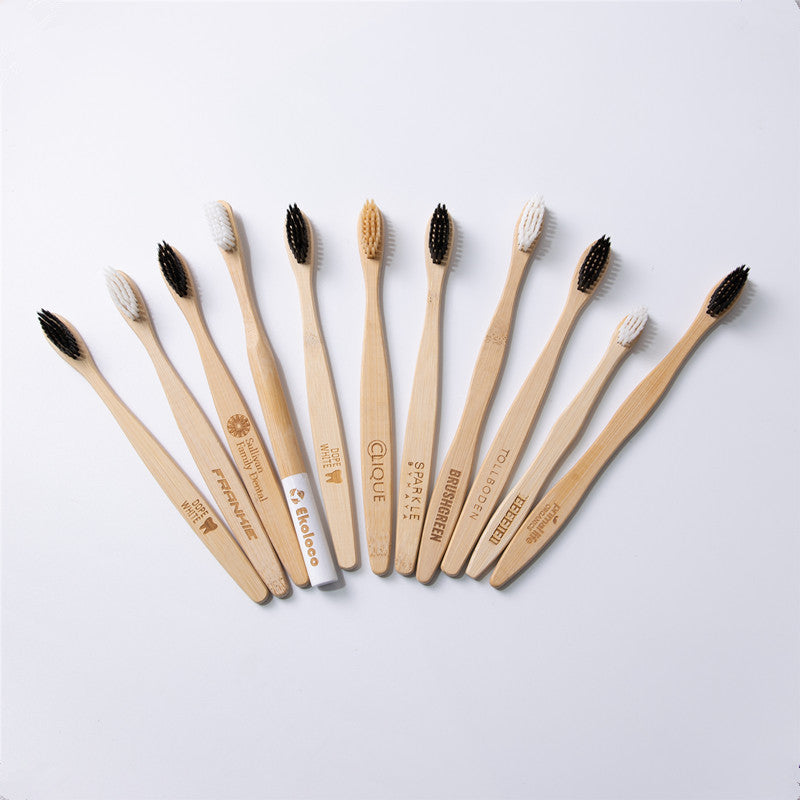 Bamboo Personal Care | Bamboo Toothbrushes | Biodegradable Bamboo Toothbrush Sets – Soft Charcoal Bristles, Eco-Friendly Hotel & Family Packs (8/10/12 pcs) Wholesale EXW
