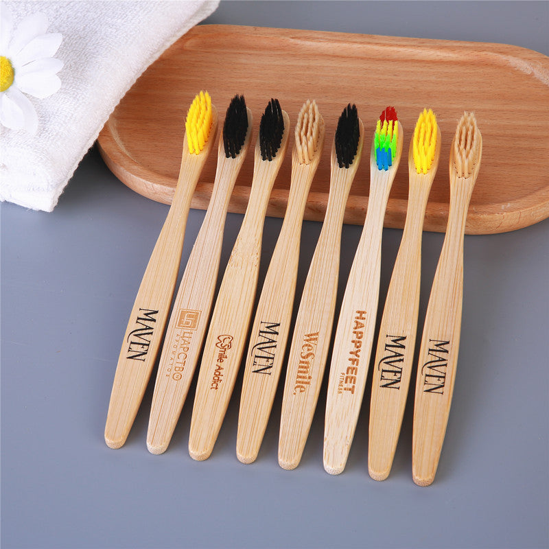 Bamboo Personal Care | Bamboo Toothbrushes | Biodegradable Bamboo Toothbrush Sets – Soft Charcoal Bristles, Eco-Friendly Hotel & Family Packs (8/10/12 pcs) Wholesale EXW