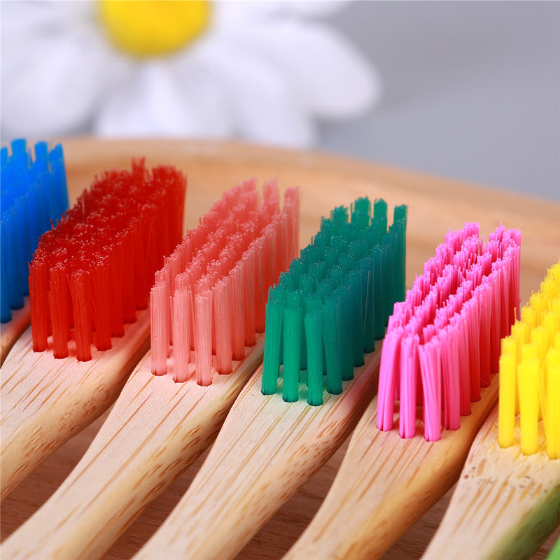 Bamboo Personal Care | Bamboo Toothbrushes | Reusable Bamboo Toothbrush with Round Handle – Eco-Friendly for Home, Hotels & Travel Wholesale EXW