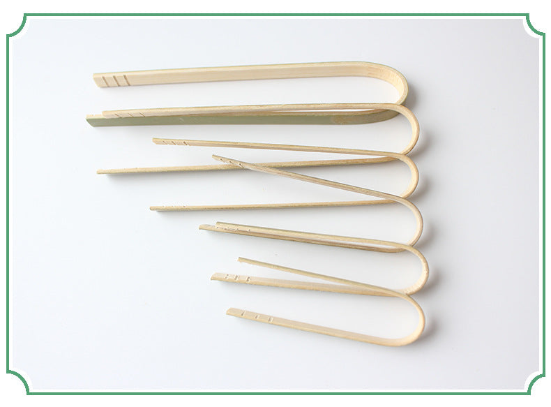 Bamboo Tableware | Bamboo Serving Tongs | Natural Green Bamboo Food & Snack Tongs – Food-Grade, Dyed Bamboo Wholesale