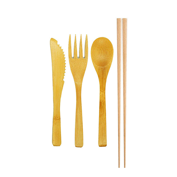 Bamboo Tableware | Reusable Bamboo Cutlery | Eco-Friendly Bamboo Cutlery Set – 3–9 pcs Options for Catering & Hospitality Wholesale EXW