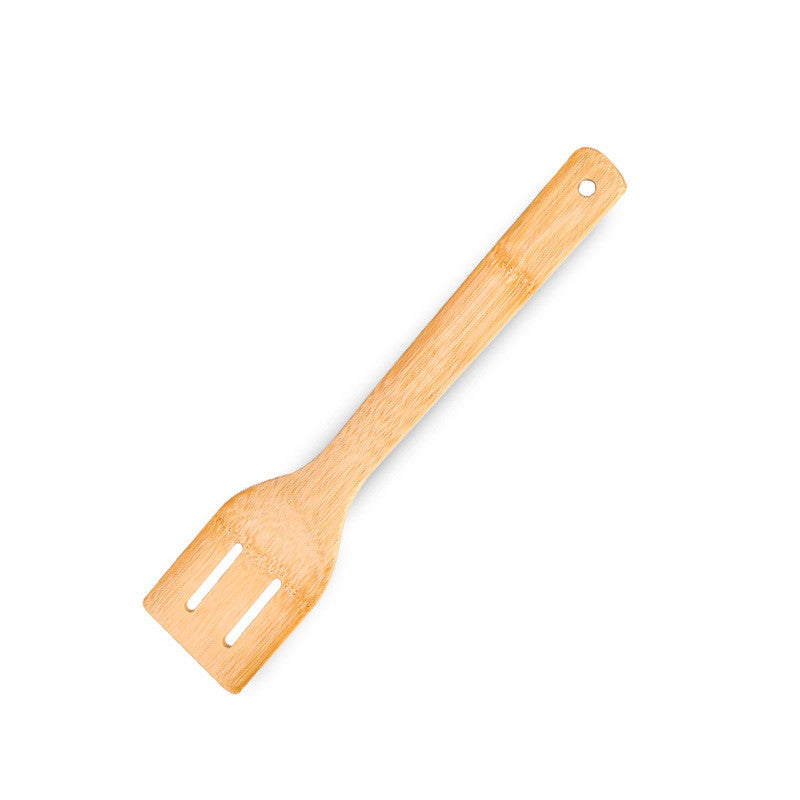 Bamboo Kitchenware | Bamboo Cooking Utensils | Eco-Friendly Bamboo Kitchen Utensils – 10 Types, 30×6cm Cooking Tools, 6-Piece Set Wholesale