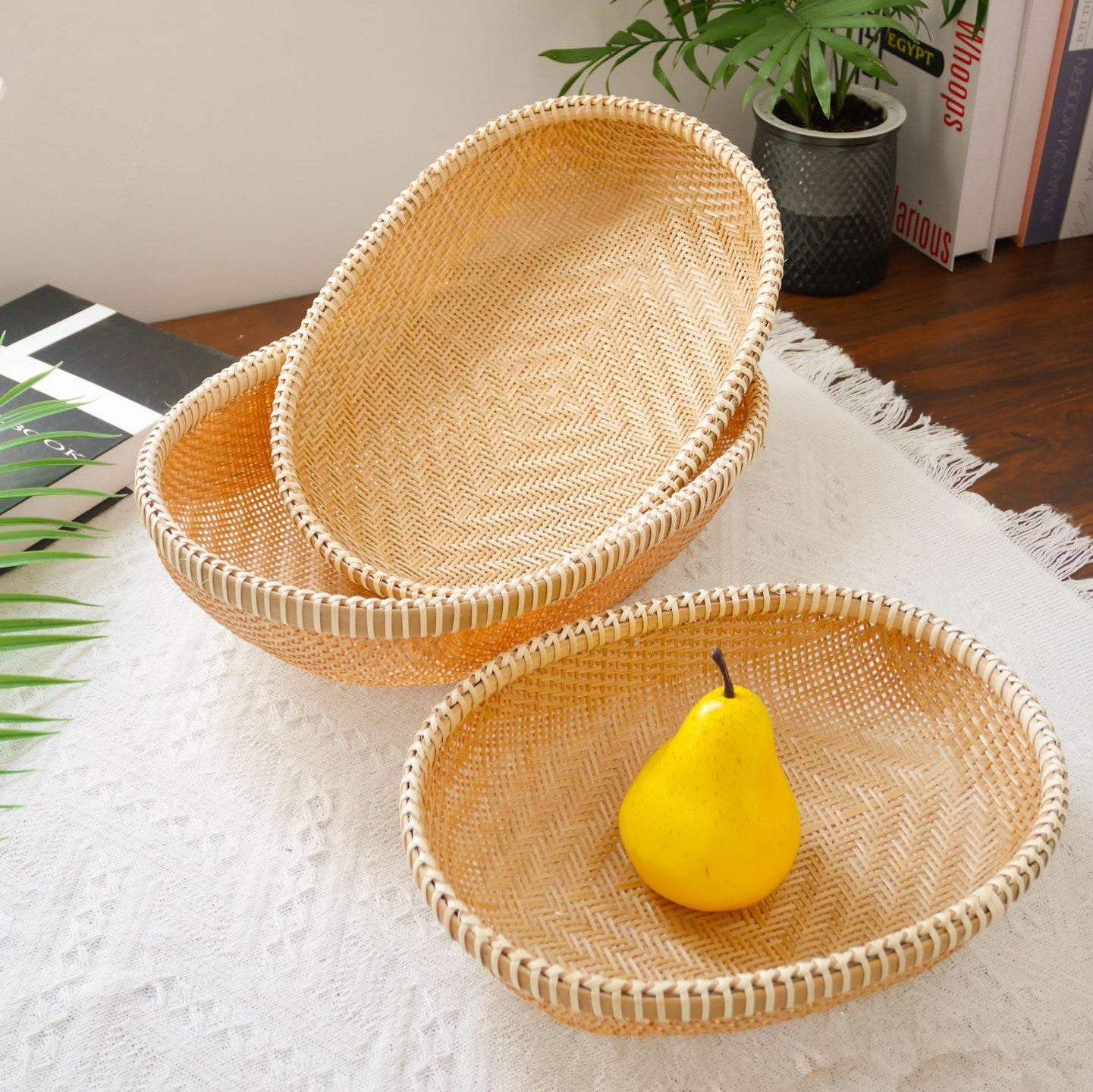 Bamboo Homeware | Bamboo Woven Baskets | Handwoven Bamboo Baskets & Colanders – Storage, Washing & Drying Trays Wholesale EXW