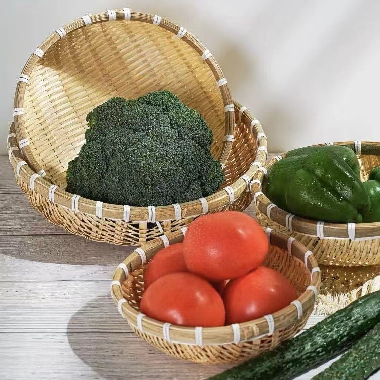 Bamboo Homeware | Bamboo Woven Baskets | Handwoven Bamboo Baskets & Colanders – Storage, Washing & Drying Trays Wholesale EXW