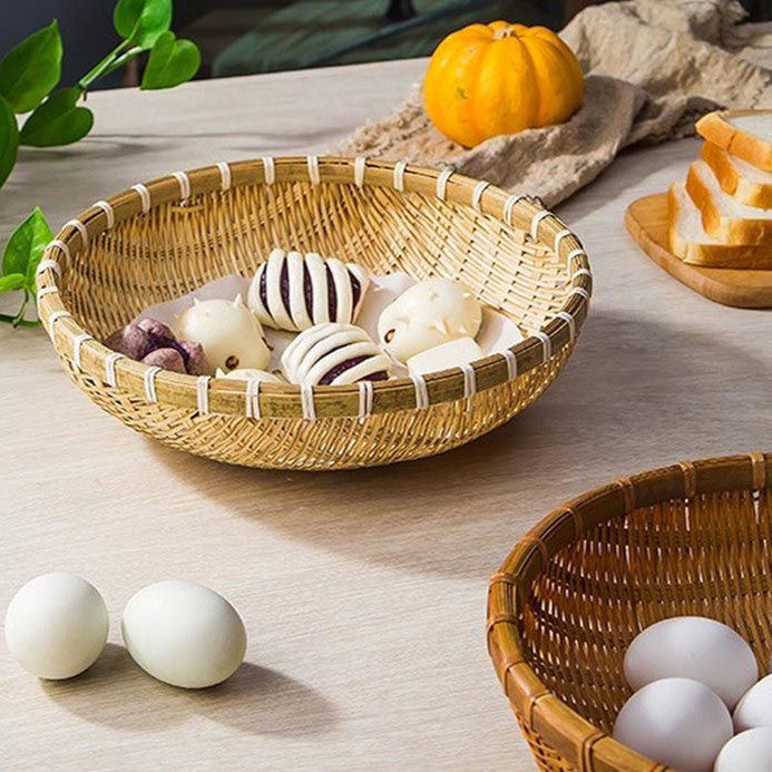 Bamboo Homeware | Bamboo Woven Baskets | Handwoven Bamboo Baskets & Colanders – Storage, Washing & Drying Trays Wholesale EXW