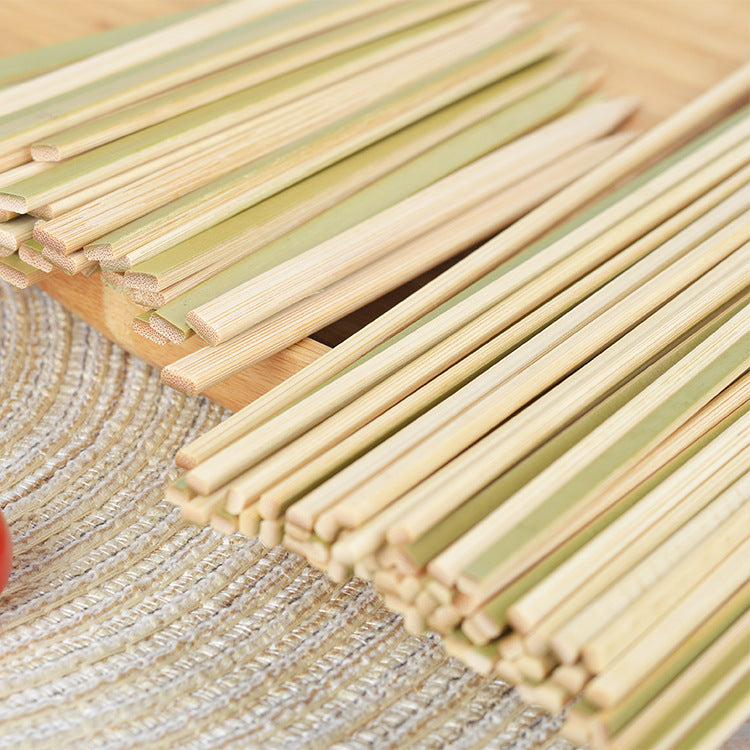 Bamboo Disposables | Green Bamboo Flat Yakitori Skewers – Food Grade Disposable BBQ Sticks | Wholesale EXW Prices