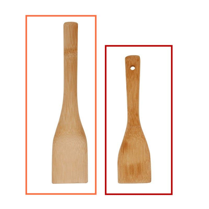 Bamboo Kitchenware | Bamboo Cooking Utensils | Eco-Friendly Bamboo Kitchen Utensils – 10 Types, 30×6cm Cooking Tools, 6-Piece Set Wholesale