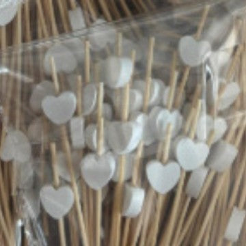 نماذج من 1 إلى 100، عبوة من 10000 قطعة | أعواد خيزران لتزيين الفواكه والطعام | أسياخ للاستخدام مرة واحدة للحفلات والمناسبات | أسعار تسليم المصنع