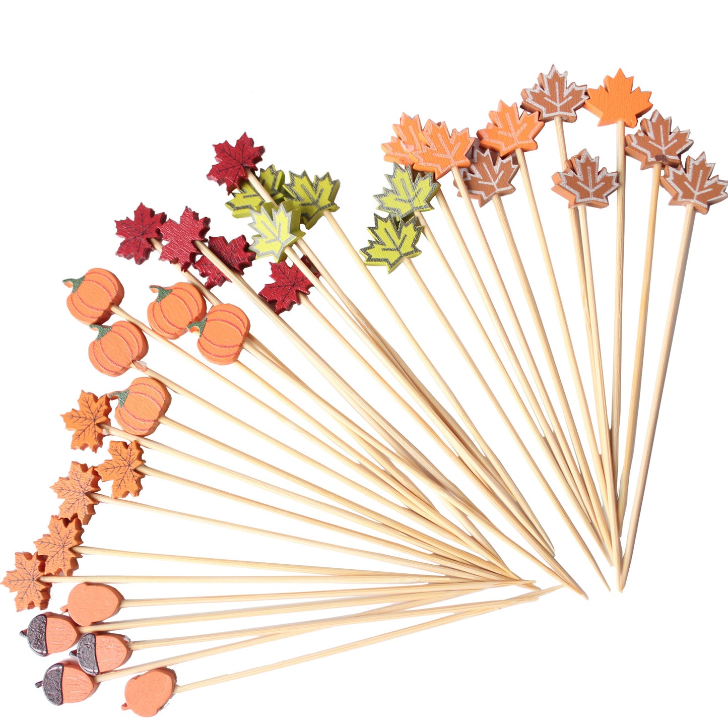 Wholesale Bamboo Fruit & Food Picks (Models 101–200) – Bamboo Disposables Cocktail Picks for Catering & Party Supplies | EXW Prices