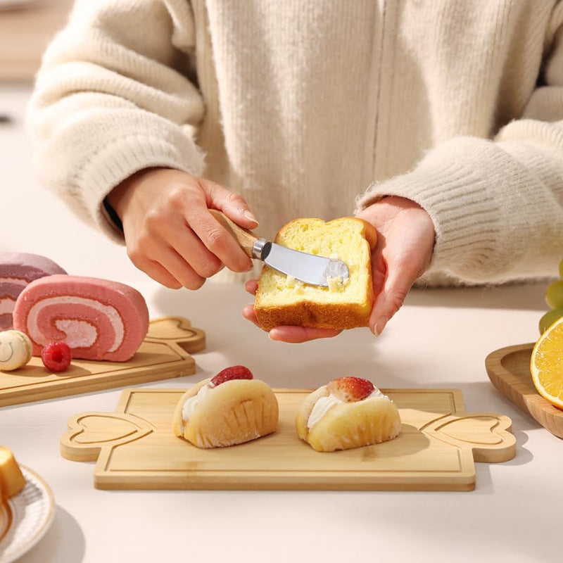 Bamboo Tableware | Bamboo Cheese & Serving Trays | Eco-Friendly Rectangular Bamboo Cheese Tray Gift Set with Accessories – Wholesale