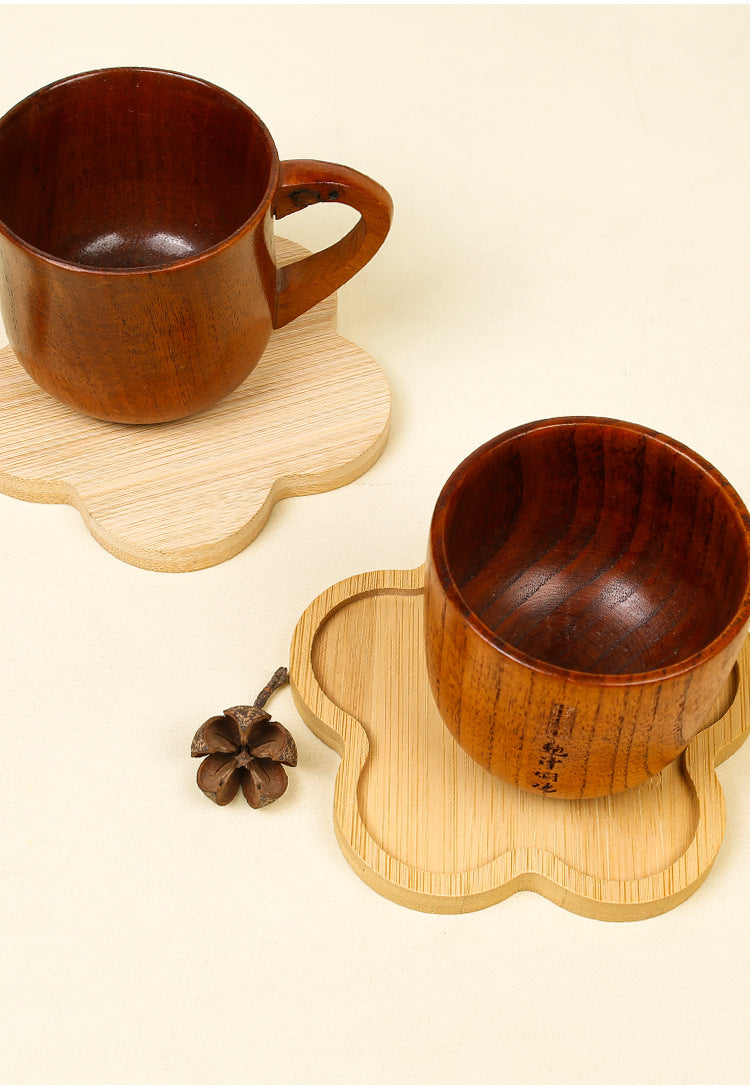 Bamboo Homeware | Bamboo Coasters & Table Mats | Eco-Friendly 10-Shapes Bamboo Coasters for Cups, Bowls & DIY Crafts – Heat-Resistant Wholesale