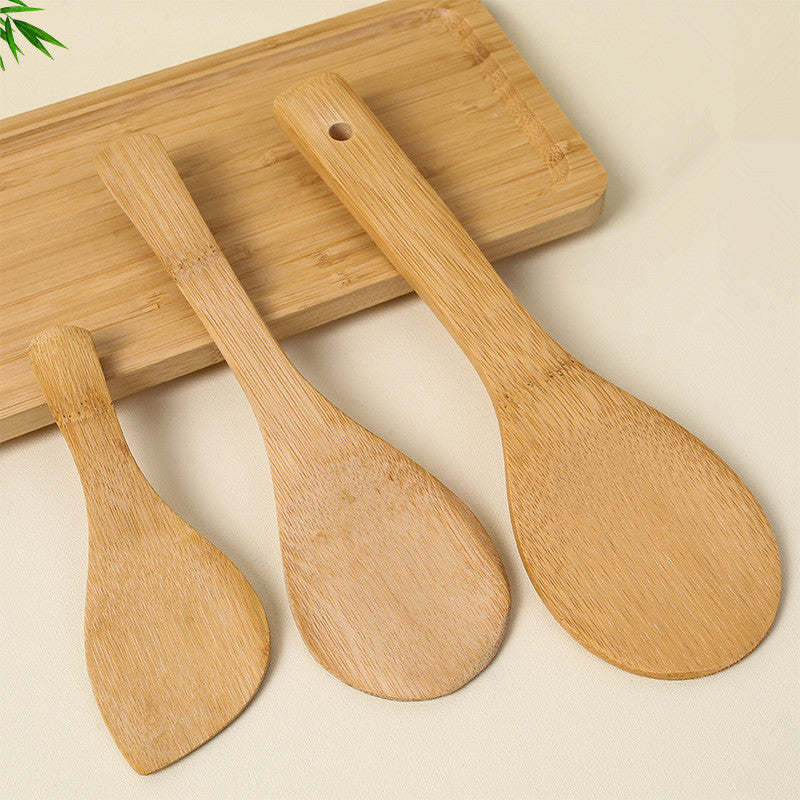 Bamboo Kitchenware | Bamboo Cooking Utensils | Eco-Friendly Bamboo Rice Scoops, Sushi Knife & Sauce Dish – Heat-Resistant Wholesale