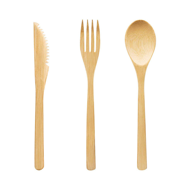 Bamboo Tableware | Reusable Bamboo Cutlery | Eco-Friendly Bamboo Utensils Set – Knife, Fork, Spoon & Spork for Sustainable Travel & Dining Wholesale EXW