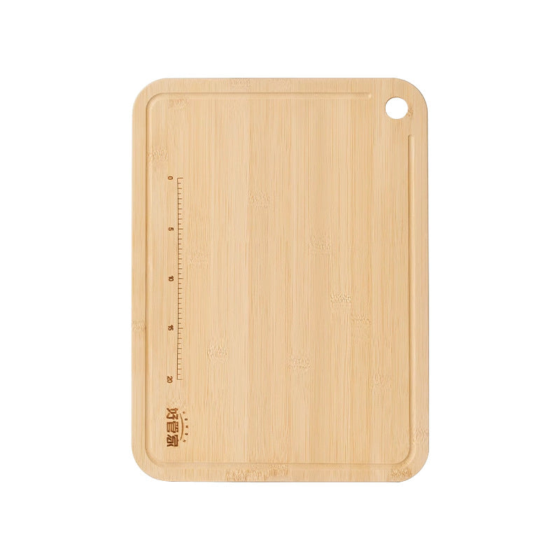 Bamboo Kitchenware | Bamboo Cutting Boards | Extra Thick Antibacterial Bamboo Cutting Board with Measurement Scale & Hanging Hole Wholesale