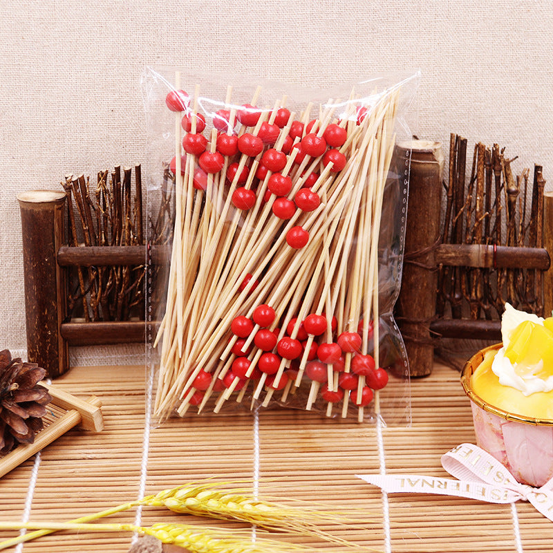 Runde Bambus-Holzperlen, 12 cm – Grün / Rosa / Gelb / Orange / Blau / Rot / Gemischt | 100 Stück/Packung | Großhandelspreise ab Werk