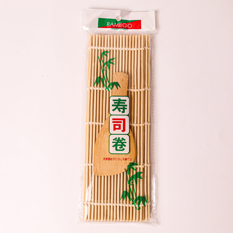 Bamboo Kitchenware | Bamboo Sushi & Rolling Mats | Eco-Friendly Bamboo Sushi Rolling Mat Set – White & Green Skin, Non-Stick, Durable Wholesale