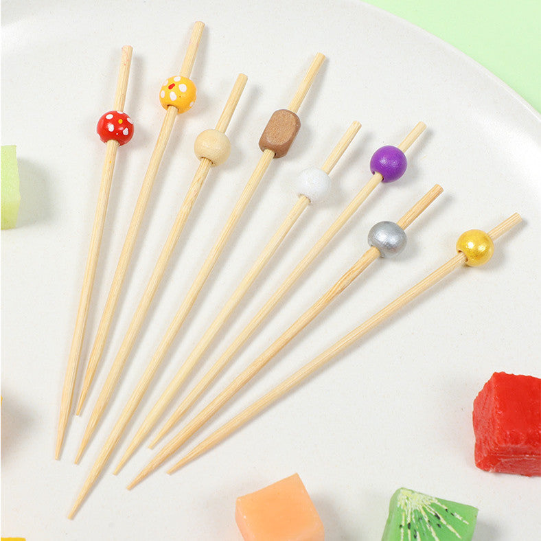 Runde Bambus-Holzperlen, 12 cm – Grün / Rosa / Gelb / Orange / Blau / Rot / Gemischt | 100 Stück/Packung | Großhandelspreise ab Werk