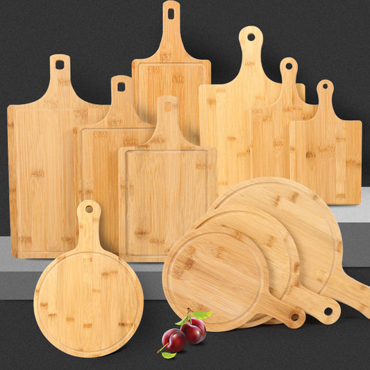 Bamboo Tableware | Bamboo Serving & Pizza Boards | Eco-Friendly Thick Bamboo Pizza & Serving Boards – Round, Square & Rectangular, 1.5cm Solid Bamboo Wholesale