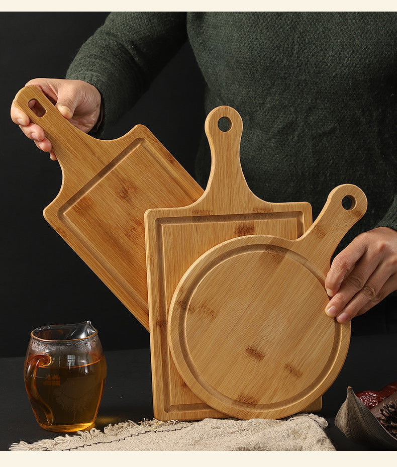 Bamboo Tableware | Bamboo Serving & Pizza Boards | Eco-Friendly Thick Bamboo Pizza & Serving Boards – Round, Square & Rectangular, 1.5cm Solid Bamboo Wholesale