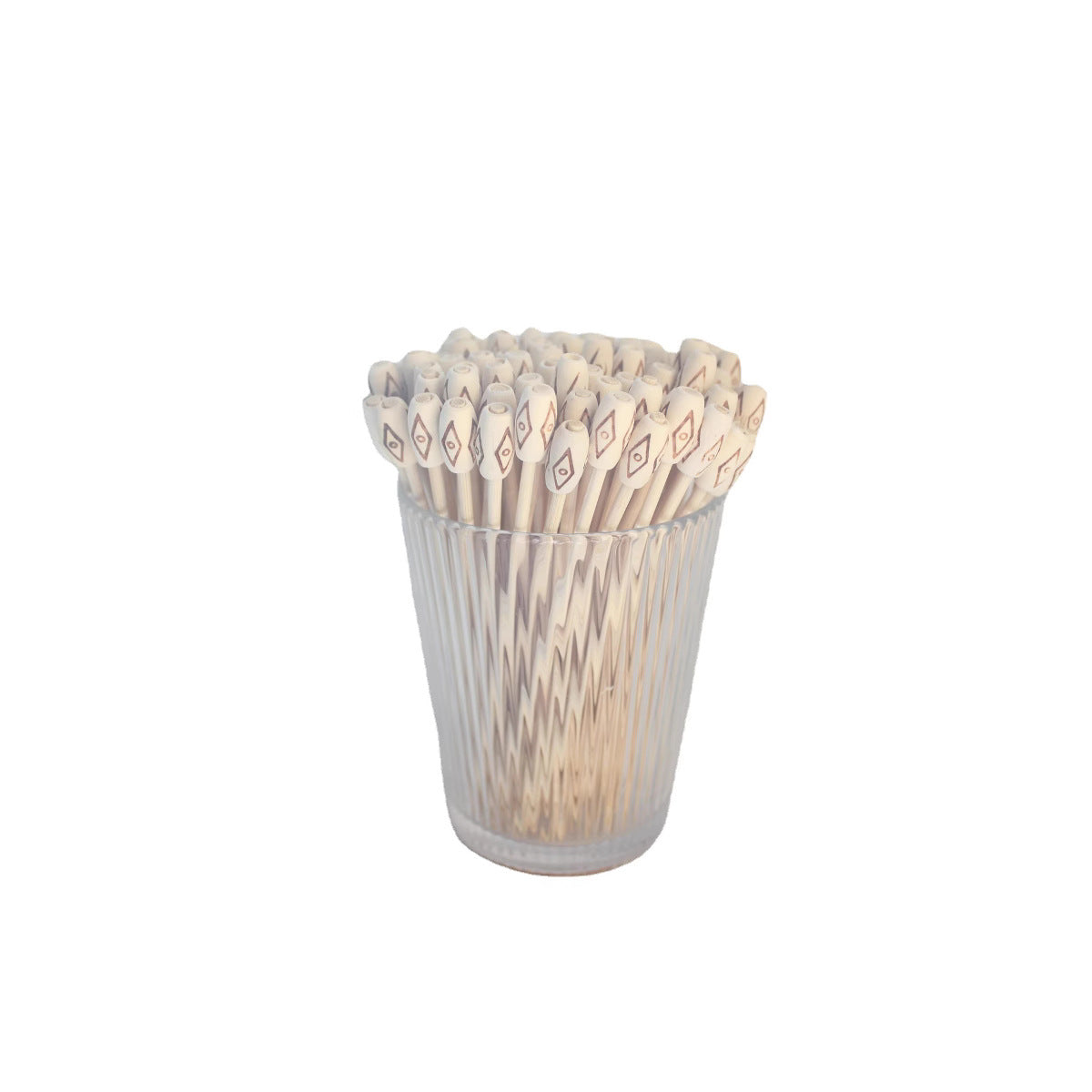12cm & 9cm & 15cm | Pack of 100pcs | Decorative Drum-Bead Bamboo Cocktail Picks | Eco-Friendly Food, Fruit, Dessert & Appetizer Skewers | Wholesale EXW Prices