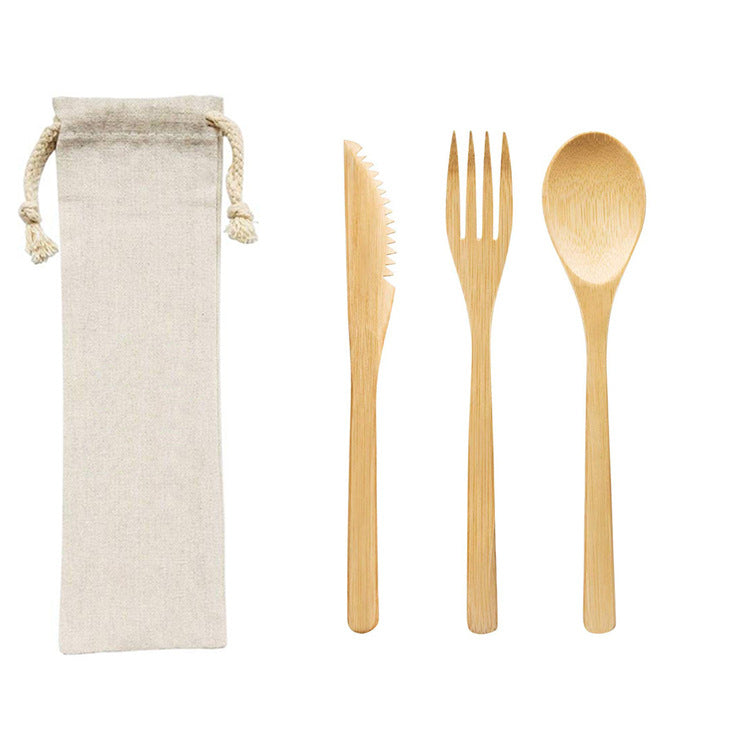 Bamboo Tableware | Reusable Bamboo Cutlery | Eco-Friendly Bamboo Utensils Set – Knife, Fork, Spoon & Spork for Sustainable Travel & Dining Wholesale EXW