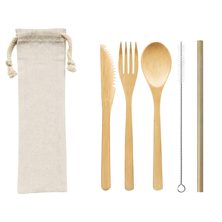 Bamboo Tableware | Reusable Bamboo Cutlery | Eco-Friendly Bamboo Cutlery Set – 3–9 pcs Options for Catering & Hospitality Wholesale EXW