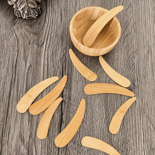 Bamboo Homeware | Bamboo Cosmetic Tools | Wholesale Bamboo Cosmetic Spatula & Mask Stick – Eco-Friendly Face Mask Scoops for Beauty & Skincare EXW