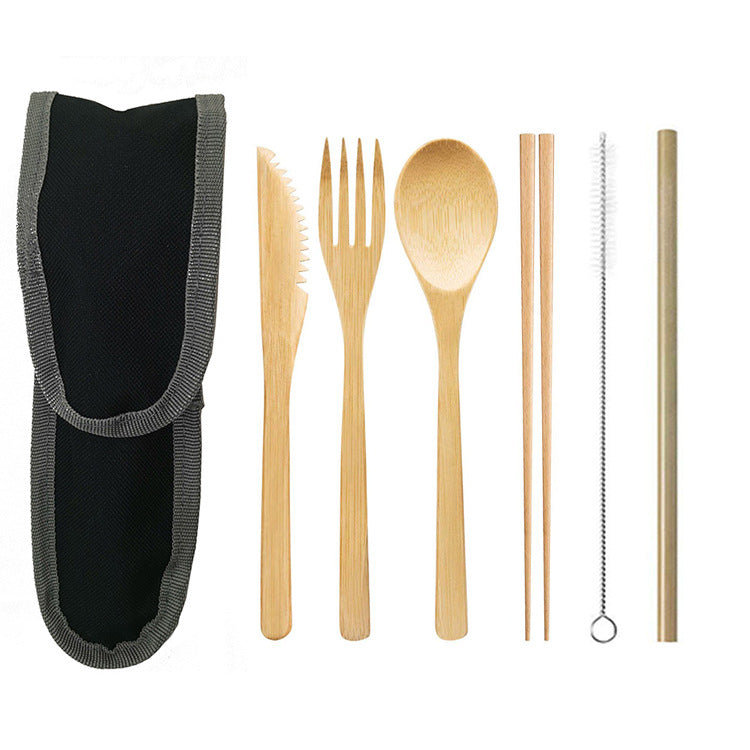 Bamboo Tableware | Reusable Bamboo Cutlery | Eco-Friendly Bamboo Cutlery Set – 3–9 pcs Options for Catering & Hospitality Wholesale EXW