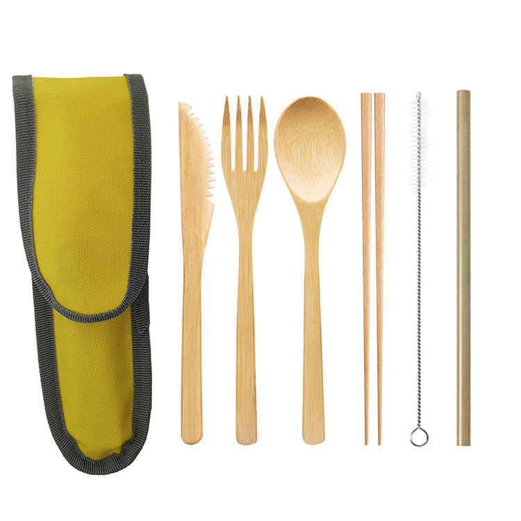 Bamboo Tableware | Reusable Bamboo Cutlery | Eco-Friendly Bamboo Cutlery Set – 3–9 pcs Options for Catering & Hospitality Wholesale EXW