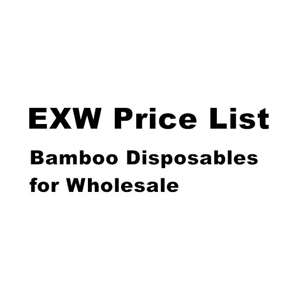 BambooLife.store Catering Supplies – Bamboo Disposable Products & EXW Price List for Wholesale