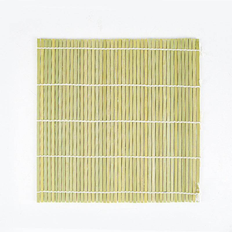 Bamboo Kitchenware | Bamboo Sushi & Rolling Mats | Eco-Friendly Bamboo Sushi Rolling Mat Set – White & Green Skin, Non-Stick, Durable Wholesale