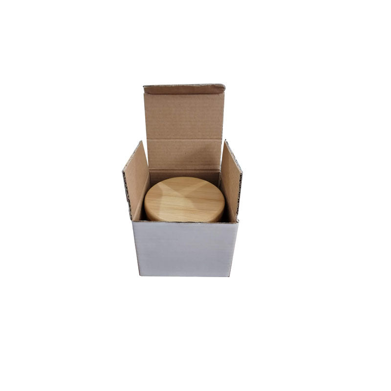 Bamboo Kitchenware | Bamboo Spice Jars & Containers | Eco-Friendly Bamboo Salt Cellar & Spice Jar with Spoon – Custom Laser Logo Wholesale