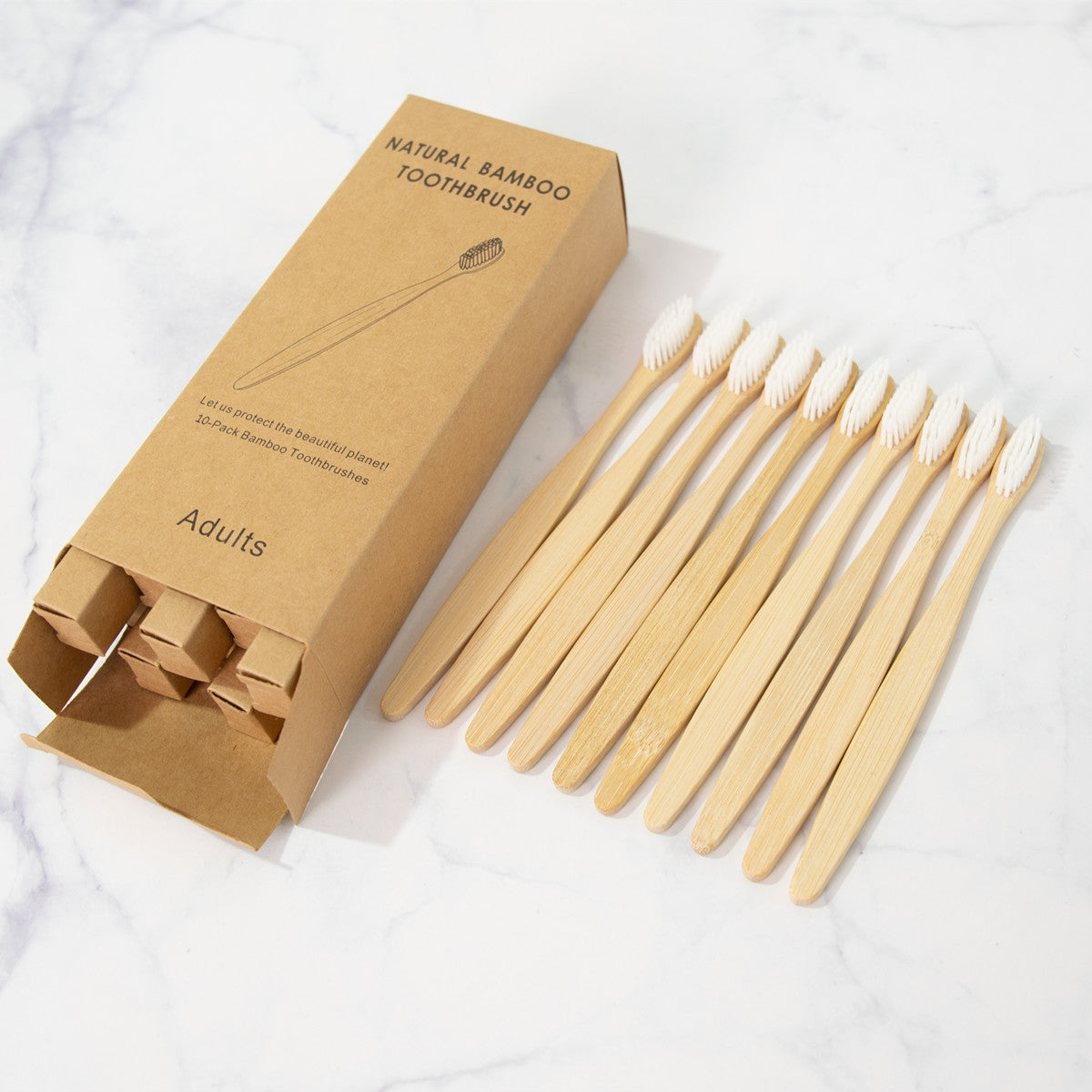 Bamboo Personal Care | Bamboo Toothbrushes | Biodegradable Bamboo Toothbrush Sets – Soft Charcoal Bristles, Eco-Friendly Hotel & Family Packs (8/10/12 pcs) Wholesale EXW