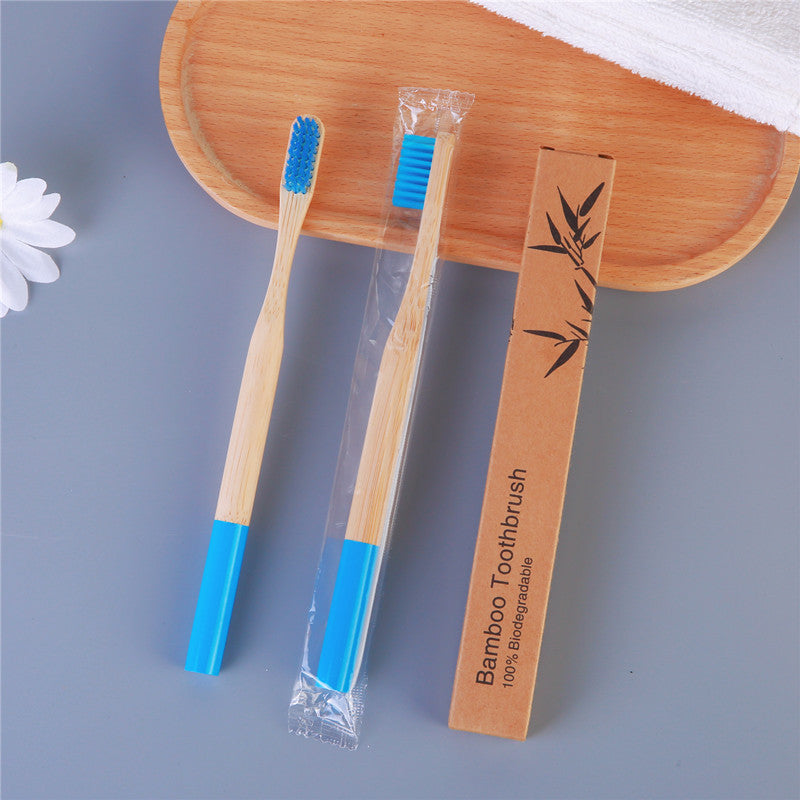 Bamboo Personal Care | Bamboo Toothbrushes | Reusable Bamboo Toothbrush with Round Handle – Eco-Friendly for Home, Hotels & Travel Wholesale EXW