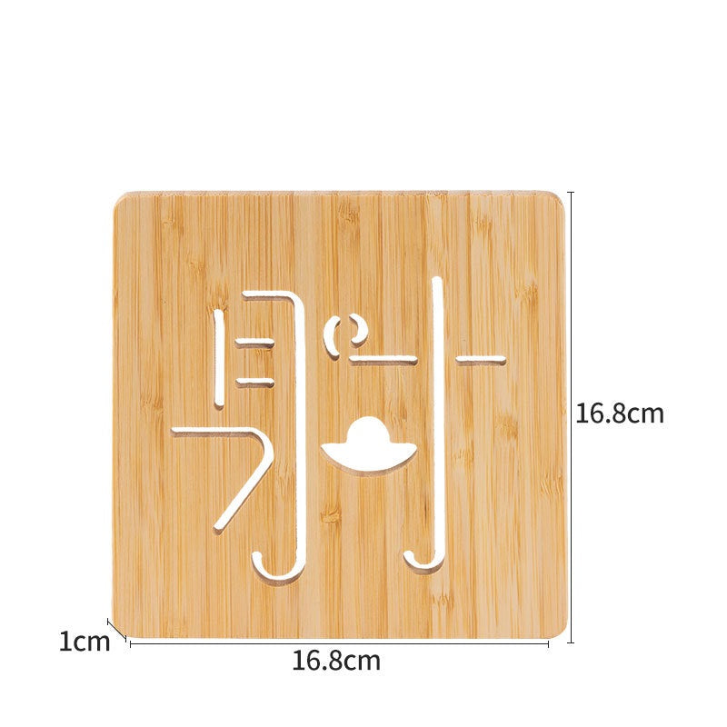 Bamboo Homeware | Bamboo Coasters | Chinese-Style Heat-Resistant Bamboo Cup & Teapot Mats – Wholesale