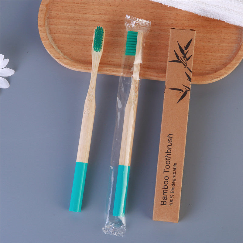 Bamboo Personal Care | Bamboo Toothbrushes | Reusable Bamboo Toothbrush with Round Handle – Eco-Friendly for Home, Hotels & Travel Wholesale EXW