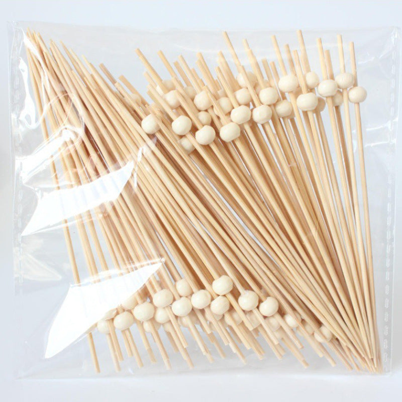 Runde Bambus-Holzperlen, 12 cm – Grün / Rosa / Gelb / Orange / Blau / Rot / Gemischt | 100 Stück/Packung | Großhandelspreise ab Werk
