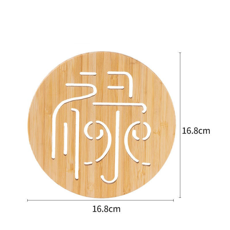 Bamboo Homeware | Bamboo Coasters | Chinese-Style Heat-Resistant Bamboo Cup & Teapot Mats – Wholesale