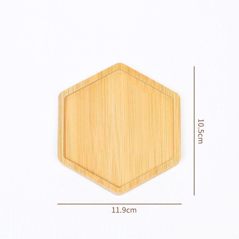 Bamboo Homeware | Bamboo Coasters & Table Mats | Eco-Friendly 10-Shapes Bamboo Coasters for Cups, Bowls & DIY Crafts – Heat-Resistant Wholesale