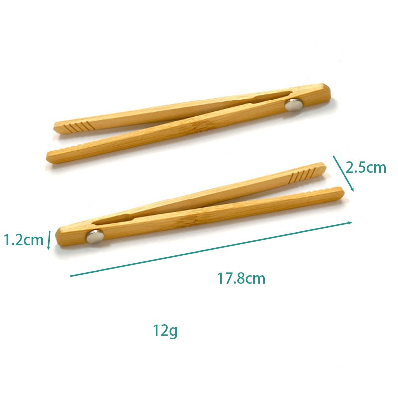 Bamboo Kitchenware | Bamboo Kitchen Accessories | Eco-Friendly Bamboo Food Clips with Magnet – Bread & Snack Bag Clips Wholesale