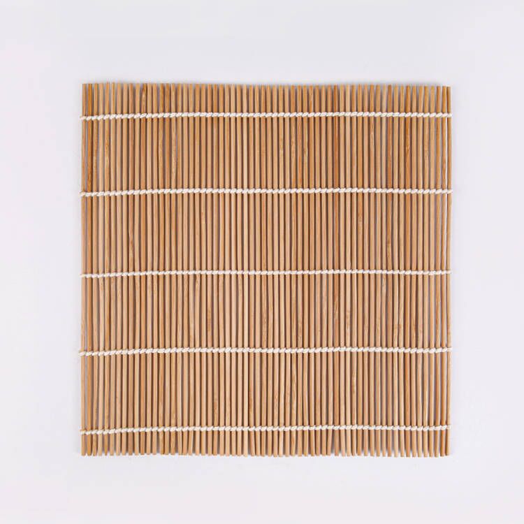 Bamboo Kitchenware | Bamboo Sushi & Rolling Mats | Eco-Friendly Bamboo Sushi Rolling Mat Set – White & Green Skin, Non-Stick, Durable Wholesale