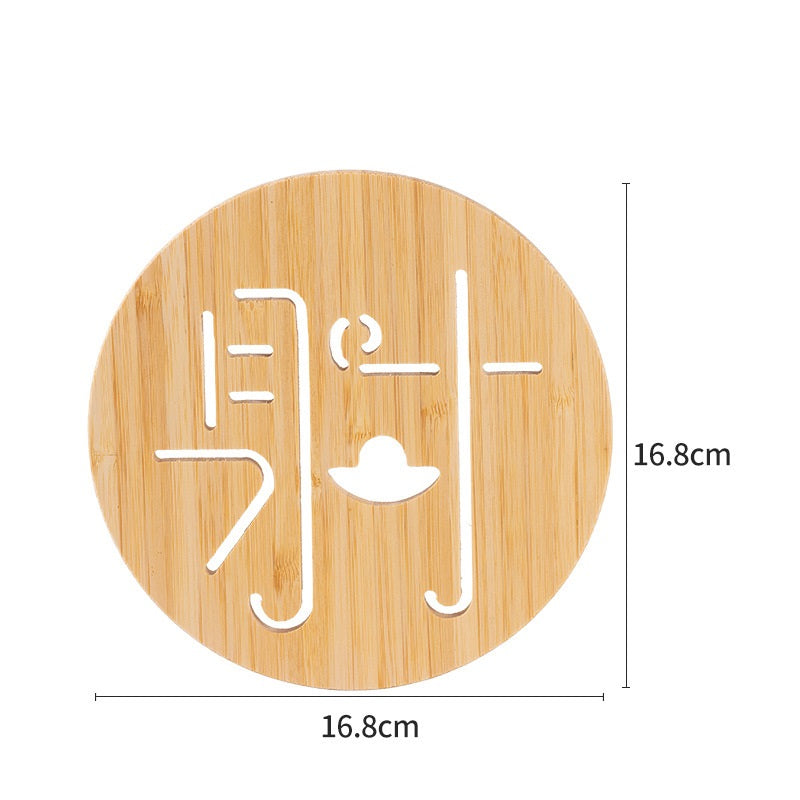 Bamboo Homeware | Bamboo Coasters | Chinese-Style Heat-Resistant Bamboo Cup & Teapot Mats – Wholesale