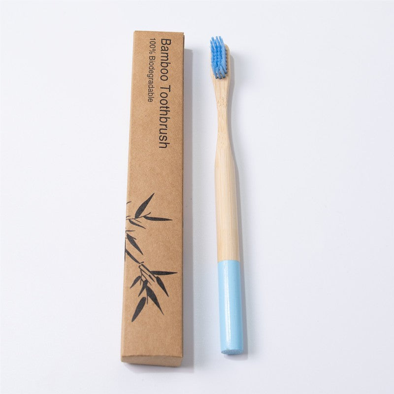 Bamboo Personal Care | Bamboo Toothbrushes | Reusable Bamboo Toothbrush with Round Handle – Eco-Friendly for Home, Hotels & Travel Wholesale EXW
