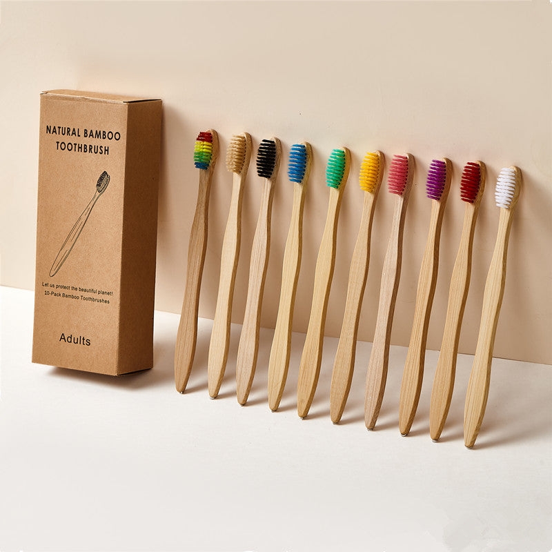 Bamboo Personal Care | Bamboo Toothbrushes | Biodegradable Bamboo Toothbrush Sets – Soft Charcoal Bristles, Eco-Friendly Hotel & Family Packs (8/10/12 pcs) Wholesale EXW